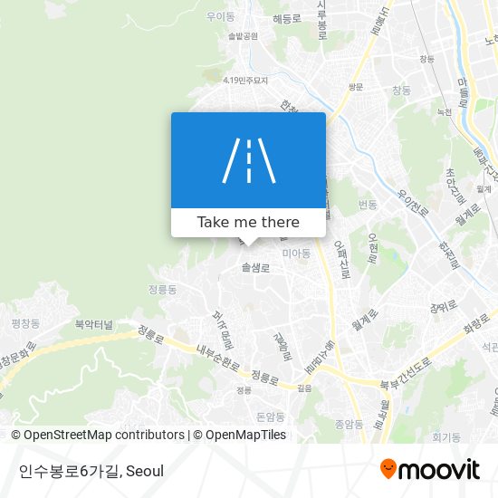 인수봉로6가길 map