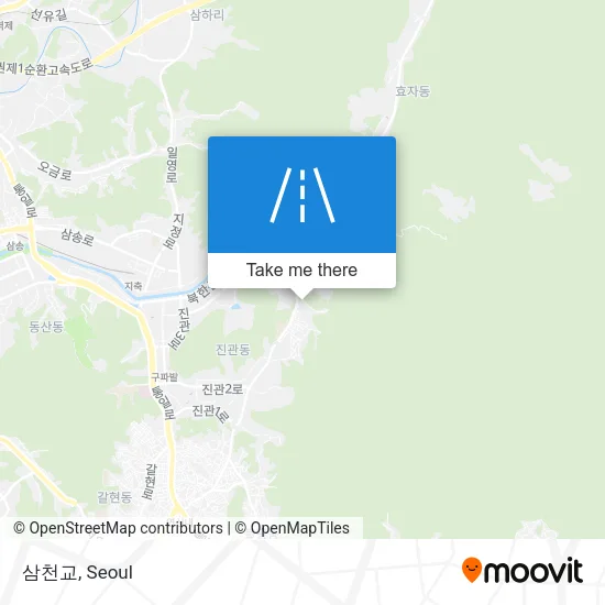 삼천교 map