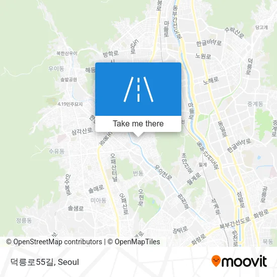 덕릉로55길 map