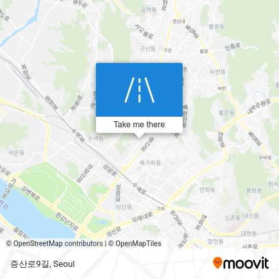 증산로9길 map