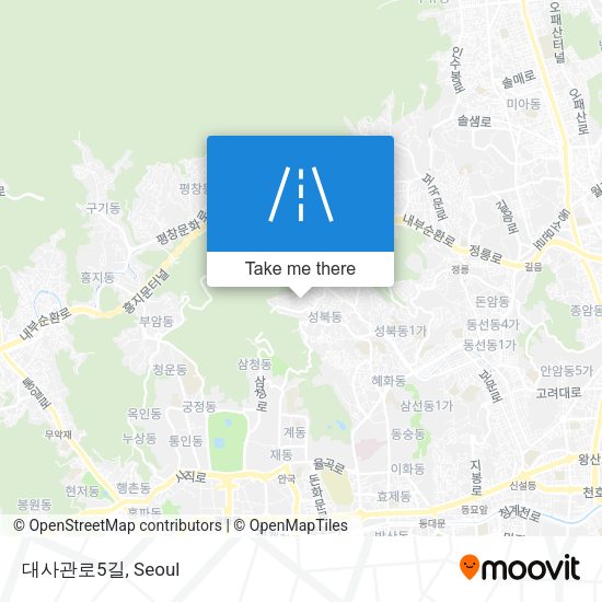 대사관로5길 map