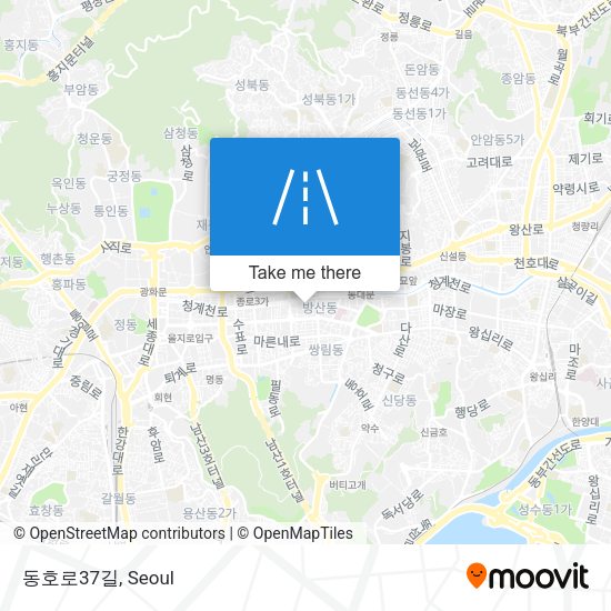 동호로37길 map