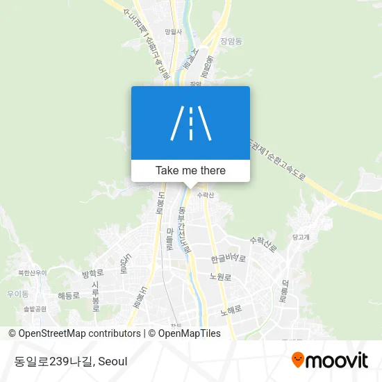동일로239나길 map
