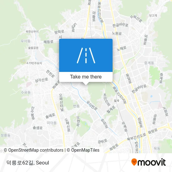 덕릉로62길 map