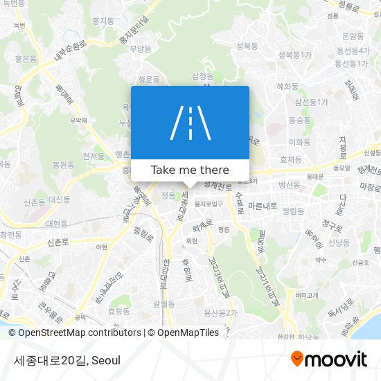 세종대로20길 map