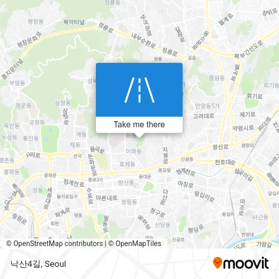 낙산4길 map