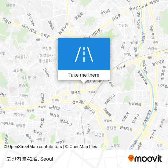 고산자로42길 map