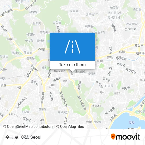 수표로10길 map