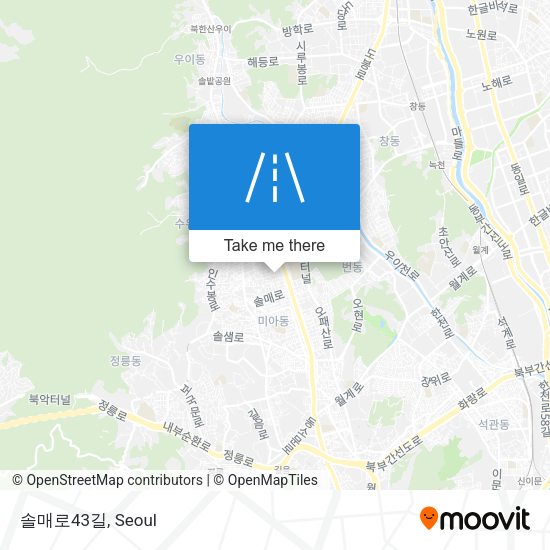 솔매로43길 map
