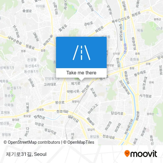 제기로31길 map
