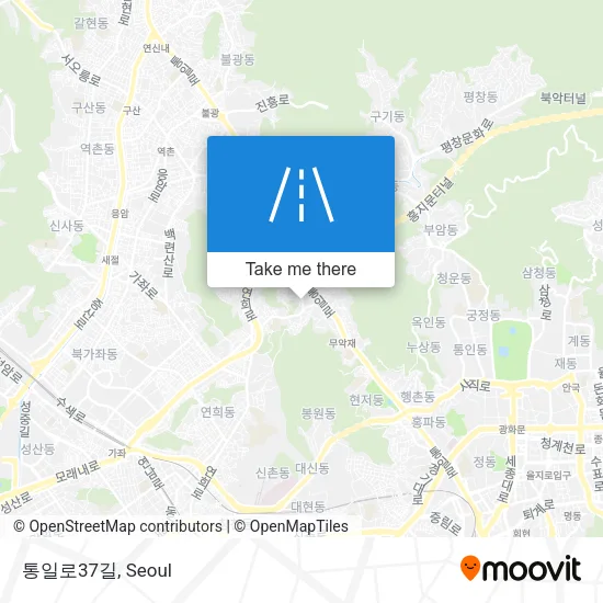 통일로37길 map