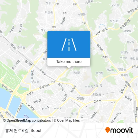 홍제천로6길 map
