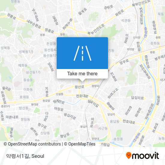 약령서1길 map