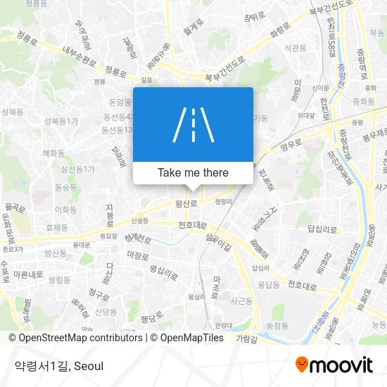 약령서1길 map