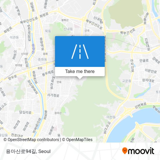 용마산로94길 map