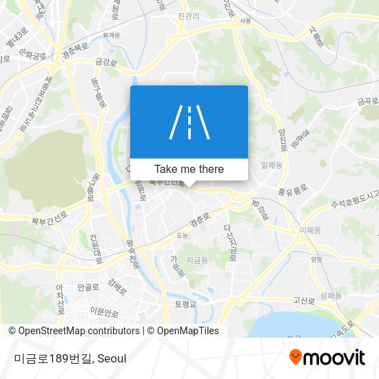 미금로189번길 map