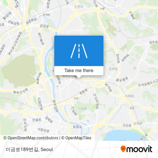 미금로189번길 map