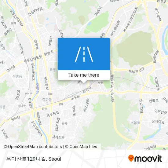 용마산로129나길 map