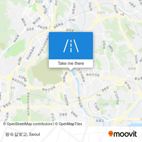 왕숙길벚교 map