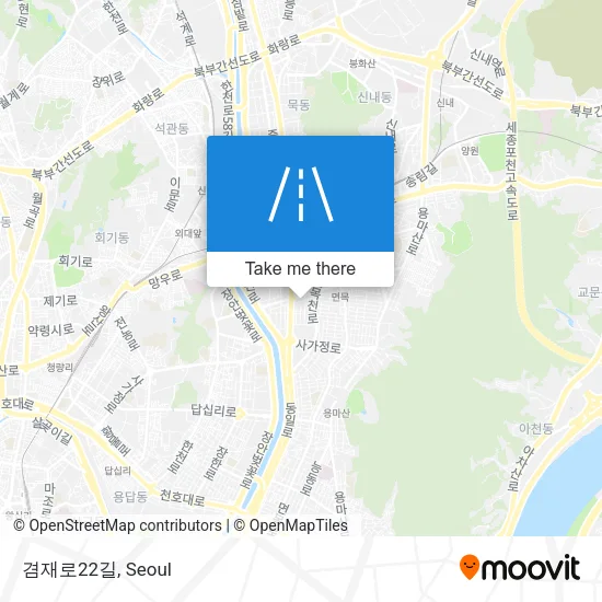 겸재로22길 map