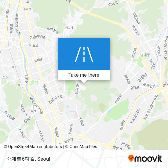 중계로6다길 map