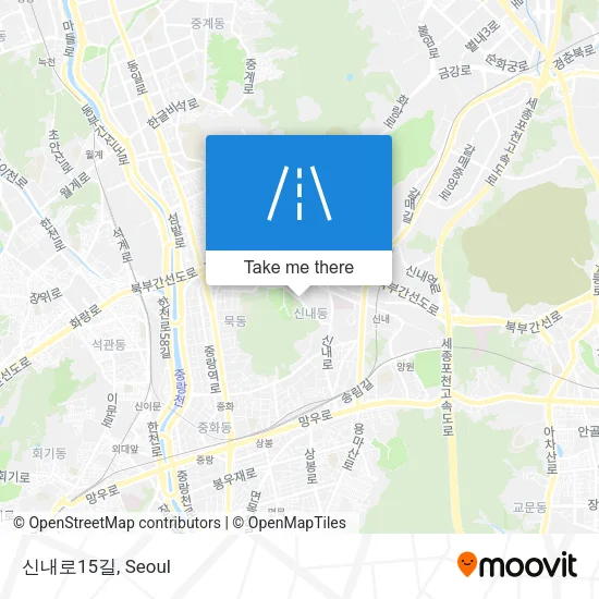 신내로15길 map