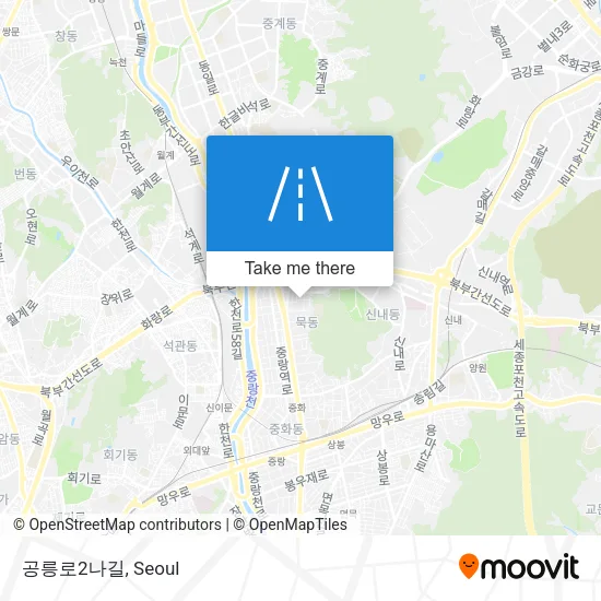 공릉로2나길 map
