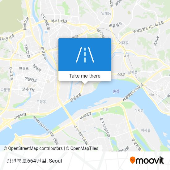 강변북로664번길 map