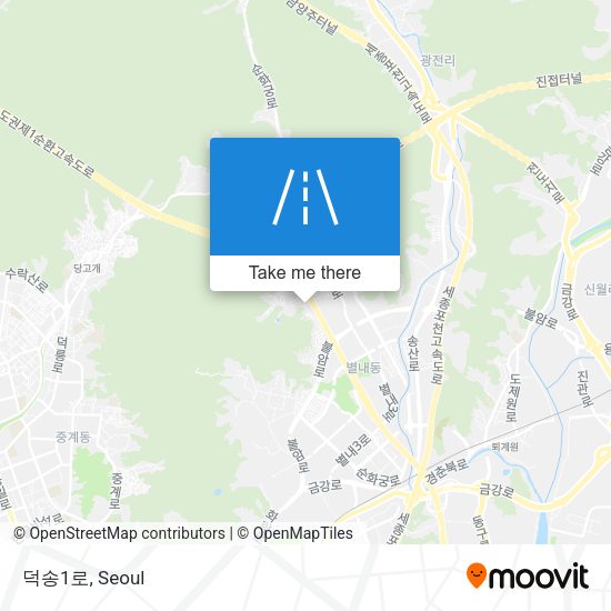 덕송1로 map