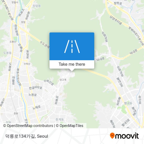 덕릉로134가길 map