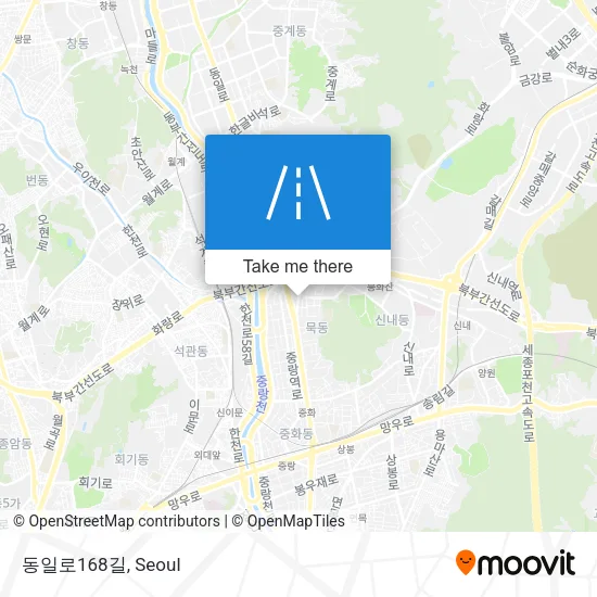 동일로168길 map