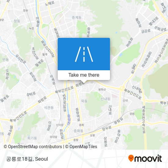 공릉로18길 map