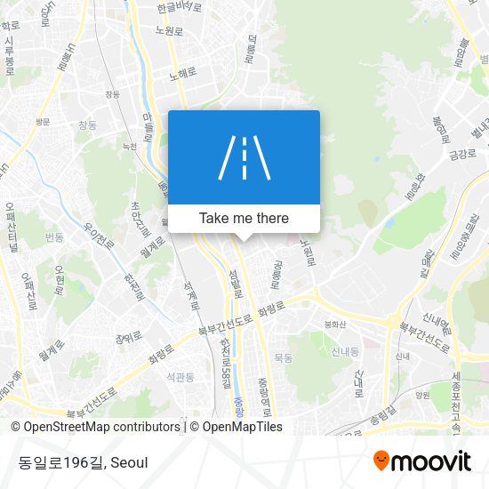 동일로196길 map