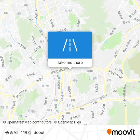 중랑역로49길 map
