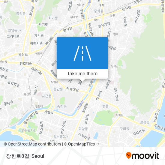 장한로8길 map