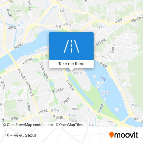 미사동로 map