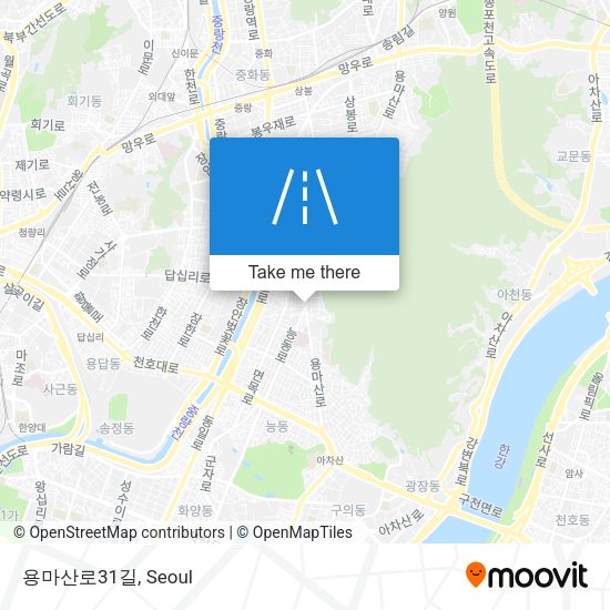 용마산로31길 map