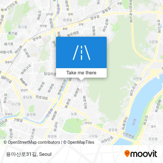 용마산로31길 map
