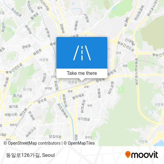 동일로126가길 map