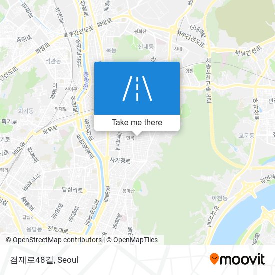 겸재로48길 map