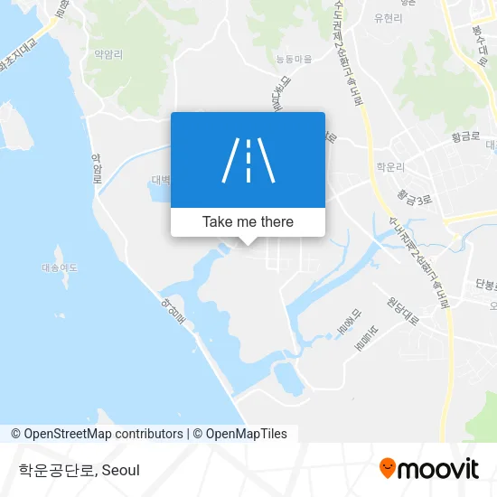 학운공단로 map