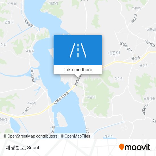 대명항로 map