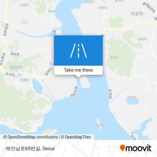 해안남로65번길 map