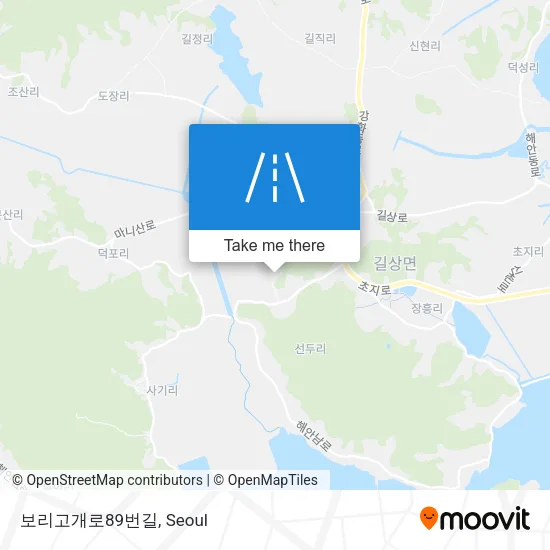 보리고개로89번길 map