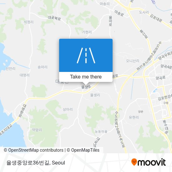 율생중앙로36번길 map