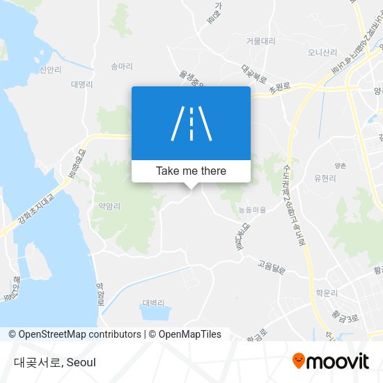 대곶서로 map