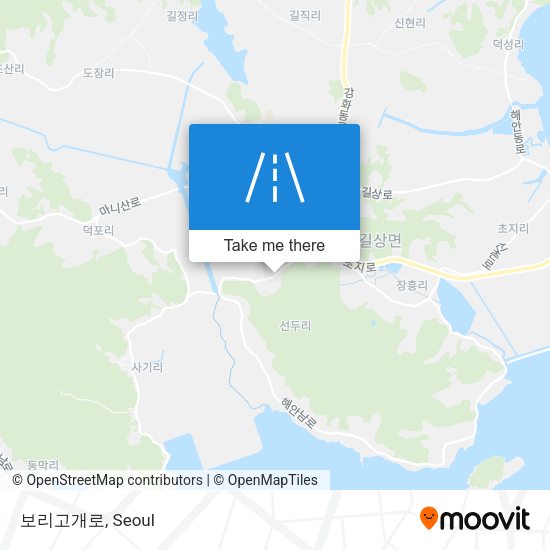 보리고개로 map