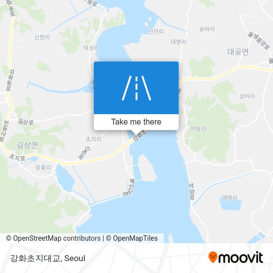 강화초지대교 map