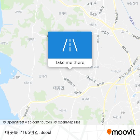대곶북로165번길 map