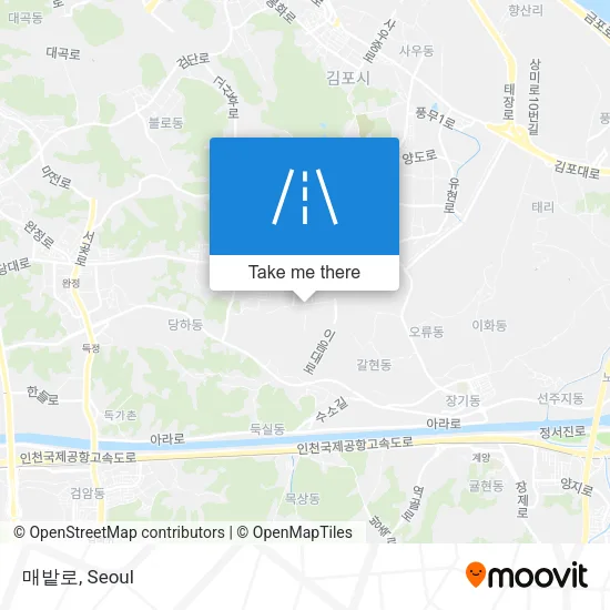 매밭로 map